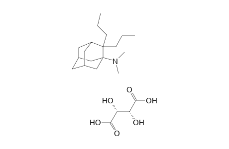 N,N-Dimethyl-(2,2-di-n-propyladamant-1-yl)amine (2R,3R)-tartrate