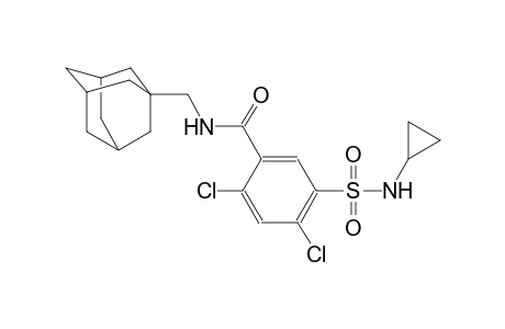 benzamide, 2,4-dichloro-5-[(cyclopropylamino)sulfonyl]-N-(tricyclo[3.3.1.1~3,7~]dec-1-ylmethyl)-