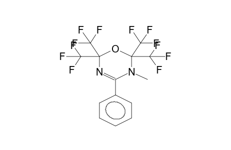 4-PHENYL-5-METHYL-2,2,6,6-TETRAKIS(TRIFLUOROMETHYL)-5,6-DIHYDRO-2H-1,3,5-OXADIAZINE