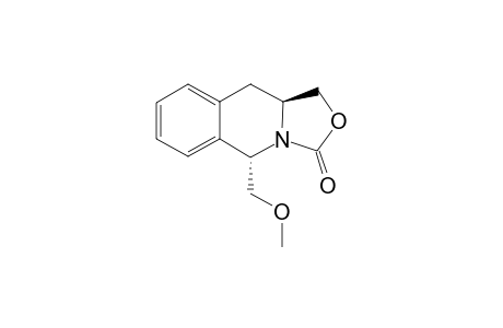(5S,10aS)-5-(Methoxymethyl)-1,5,10,10a-tetrahydro[1,3]oxozolo[3,4-b]isoquinolin-3-one