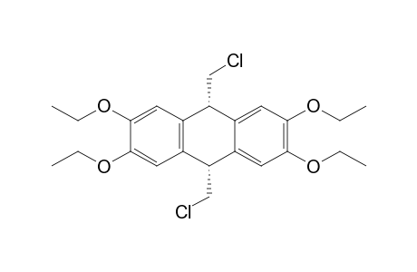 9,10-bis(chloromethyl)-2,3,6,7-tetraethoxy-9,10-dihydroanthracene