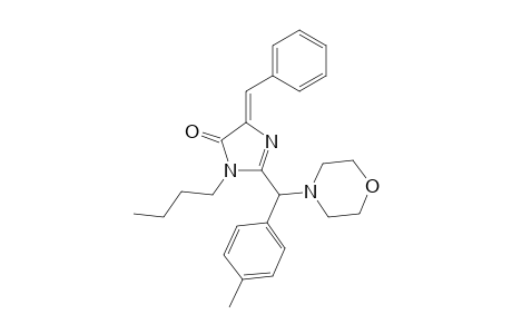 4-Benzylidene-1-butyl-2-[morpholino(p-tolyl)methyl]-1H-imidazol-5(4H)-one