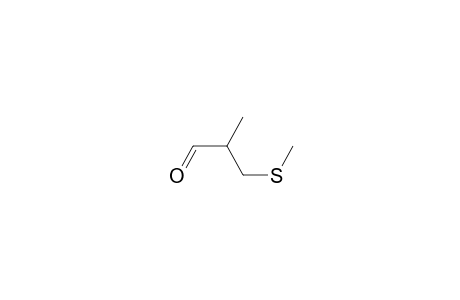 2-Methyl-3-(methylsulfanyl)propanal
