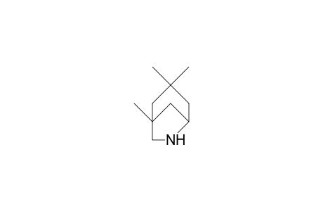 1,3,3-Trimethyl-6-azabicyclo(3.2.1)octane