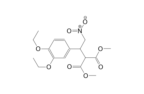 1-benzenepropanoic acid, 3,4-diethoxy-alpha~1~-[(methyloxidanyl)oxidanylidenemethyl]-beta~1~-(nitromethyl)-, methyl ester