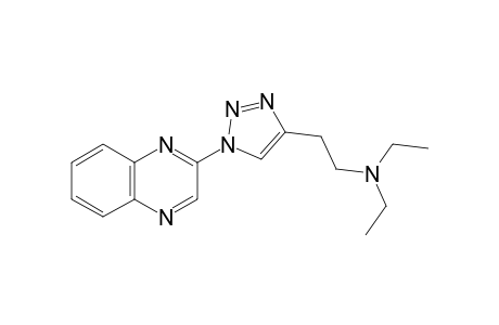 N,N-diethyl-2-(1-(quinoxalin-2-yl)-1H-1,2,3-triazol-4-yl)ethan-1-amine