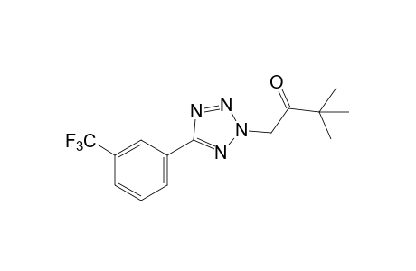3,3-dimethyl-1-[5-(alpha,alpha,alpha-trifluoro-m-tolyl)-2H-tetrazol-2-yl]-2-butanone