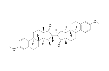 3-METHOXY-16-ALPHA-[3-METHOXY-17-OXOESTRA-1,3,5(10)-TRIEN-15-BETA-YL]-15-BETA-METHYL-ESTRA-1,3,5(10)-TRIEN-17-ONE