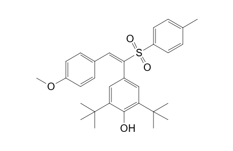 2,6-Di-tert-butyl-4-[(E)-2-(4-methoxyphenyl)-1-(toluene-4-sulfonyl)vinyl]phenol