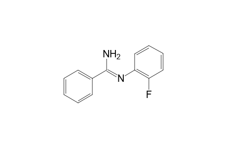 N'-(2-fluorophenyl)benzimidamide