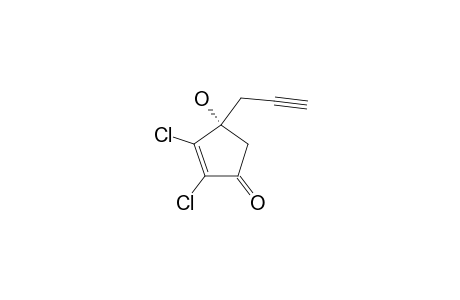 2,3-DICHLORO-4-HYDROXY-4-(2-PROPYNYL)-2-CYCLOPENTENONE