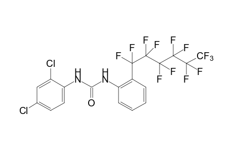 2,4-dichloro-2'-(tridecafluorohexyl)carbanilide