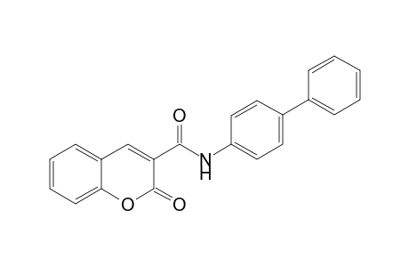 N-[1,1'-Biphenyl]-4-yl-2-oxo-2H-chromene-3-carboxamide