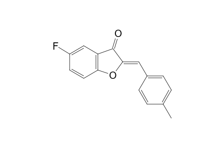 2-(4-Methylbenzylidene)-1-(5'-fluorobenzofuran-3-one)