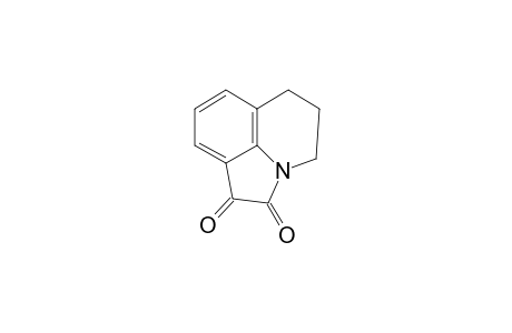 4H-Pyrrolo[3,2,1-ij]quinoline-1,2-dione, 5,6-dihydro-