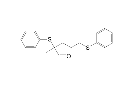 Pentanal, 2-methyl-2,5-bis(phenylthio)-