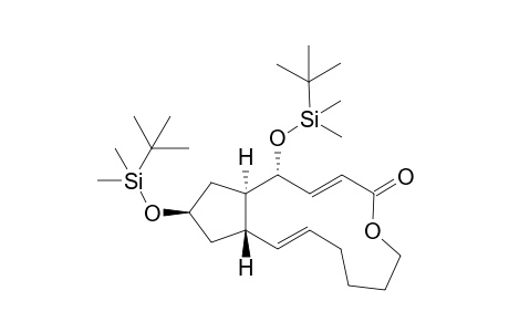 (1R,11aS,13R,14aR)-1,13-bis(tert-butyldimethylsilyloxy)-6,7,8,9,12,13,14,14a-octahydro-1H-cyclopenta[f][1]oxacyclotridecin-4(11aH)-one