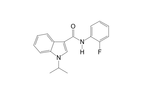 N-(2-Fluorophenyl)-1-(propan-2-yl)-1H-indole-3-carboxamide