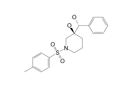 (3RS,1'RS)-3-HYDROXY-3-(1-HYDROXYPHENYLMETHYL)-N-4-TOLUENESULFONYLPIPERIDINE