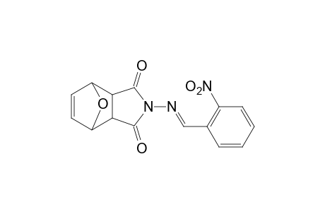 N-[(o-nitrobenzylidene)amino]-7-oxabicyclo[2.2.1]hept-5-ene-2,3-dicarboximide
