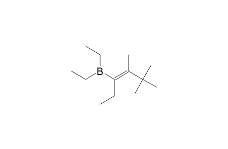 3-HEXENE, 4-DIETHYLBORYL-2,2,3-TRIMETHYL-