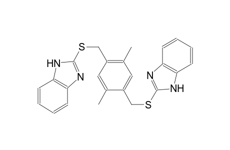 1H-benzimidazole, 2-[[[4-[(1H-benzimidazol-2-ylthio)methyl]-2,5-dimethylphenyl]methyl]thio]-