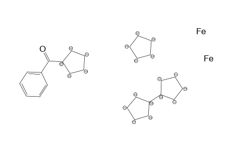 1,1''-Biferrocene, 1'-benzoyl-