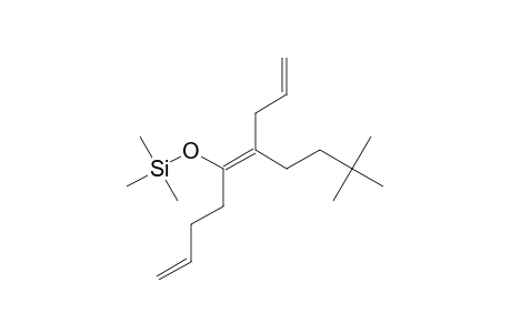 4-(3,3-DIMETHYLBUTYL)-5-[(TRIMETHYLSILYL)-OXY]-1,4,8-NONATRIENE,DIASTEREOMER-#1