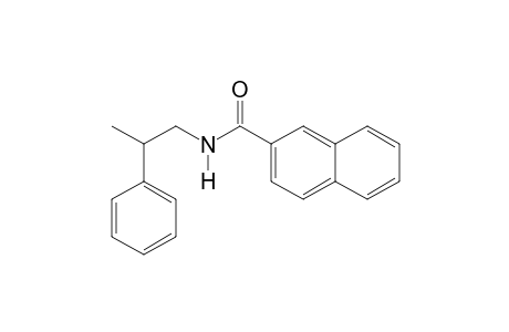 N-(2-Phenylpropyl)naphthalene-2-carboxamide
