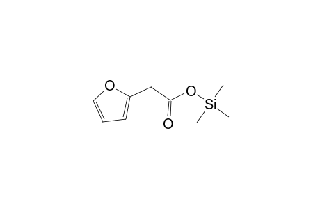 2-Furanacetic acid, trimethylsilyl ester
