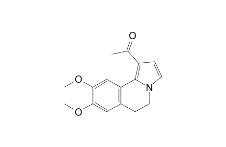 1-(8,9-dimethoxy-5,6-dihydropyrrolo[2,1-a]isoquinolin-1-yl)ethanone