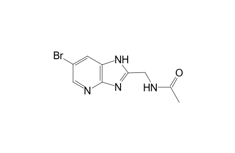 N-[(6-bromanyl-1H-imidazo[4,5-b]pyridin-2-yl)methyl]ethanamide