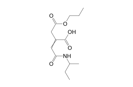4-(sec-butylamino)-4-oxo-2-(2-oxo-2-propoxyethyl)but-2-enoic acid