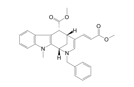 METHYL-2-BENZYL-6-ALPHA-(METHOXYCARBONYL)-11-METHYL-1,2,5,6-TETRAHYDRO-1,5-METHANOAZOCINO-[3,4-B]-INDOLE-4(E)-ACRYLATE