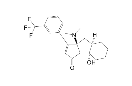 (3bR,3aS)-8a-(Dimethylamino)-3b-hydroxy-1-[3'-(trifluoromethyl)phenyl]-3b,4,5,6,7,7a,8,8a-octahydro-3aH-cyclopenta[a]inden-3-one