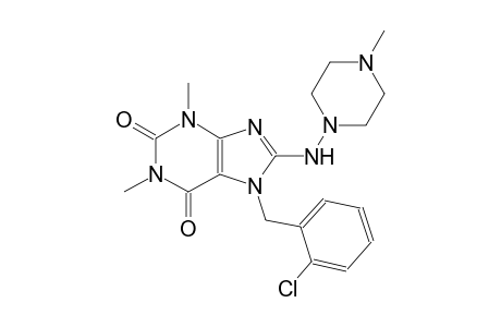 7-(2-chlorobenzyl)-1,3-dimethyl-8-[(4-methyl-1-piperazinyl)amino]-3,7-dihydro-1H-purine-2,6-dione