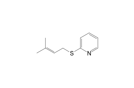 2-(3-methylbut-2-enylsulfanyl)pyridine