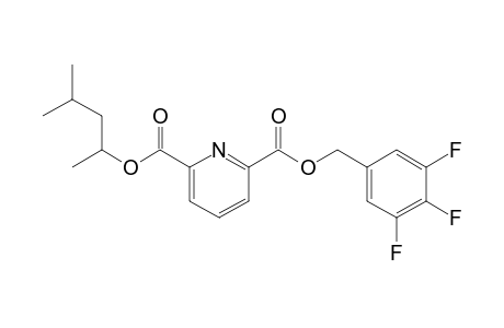 2,6-Pyridinedicarboxylic acid, 3,4,5-trifluorobenzyl 4-methylpent-2-yl ester