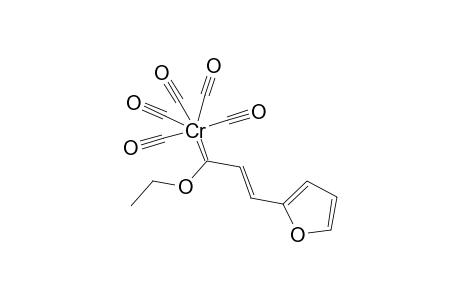 Carbon monoxide;[(E)-1-ethoxy-3-(2-furanyl)prop-2-enylidene]chromium