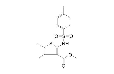 3-thiophenecarboxylic acid, 4,5-dimethyl-2-[[(4-methylphenyl)sulfonyl]amino]-, methyl ester