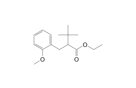 Benzenepropanoic acid, .alpha.-(1,1-dimethylethyl)-2-methoxy-, ethyl ester