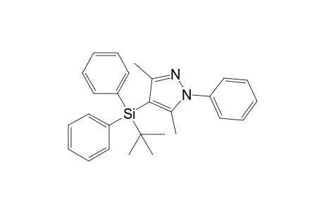 4-tert-Butyldiphenylsilyl-3,5-dimethyl-1-phenylpyrazole
