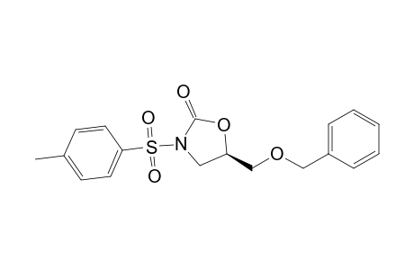 (5R)-5-[(Benzyloxy)methyl]-3-(4-methylphenyl)sulfonyl-1,3-oxazolidin-2-one
