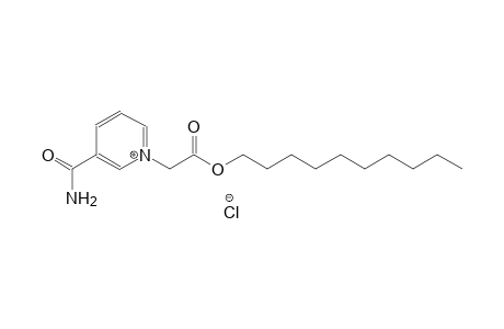 3-(aminocarbonyl)-1-[2-(decyloxy)-2-oxoethyl]pyridinium chloride