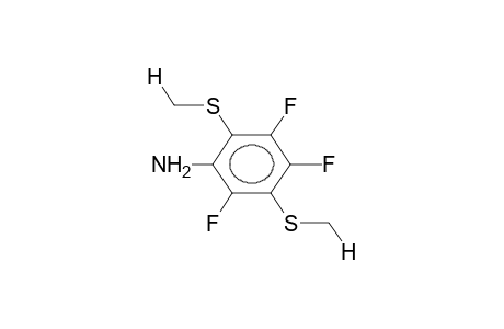 1-AMINO-2,5-DI(METHYLTHIO)-3,4,6-TRIFLUOROBENZENE