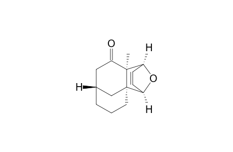 (1.alpha.,4.alpha.,4a.beta.,8.beta.,10a.alpha.)-1,6,7,8,9,10a-hexahydro-10a-methyl-4H-1,4-epoxy-4a,8-methanobenzocycloocten-10(5H)-one