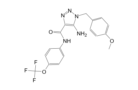 5-Amino-1-(4-methoxybenzyl)-N-[4-(trifluoromethoxy)phenyl]-1H-1,2,3-triazole-4-carboxamide