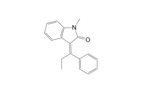 (Z)-1-methyl-3-(1-phenylpropylidene)indolin-2-one