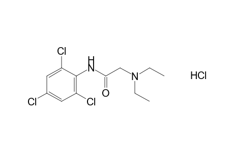 2-(diethylamino)-2',4',6'-trichloroacetanilide, monohydrochloride