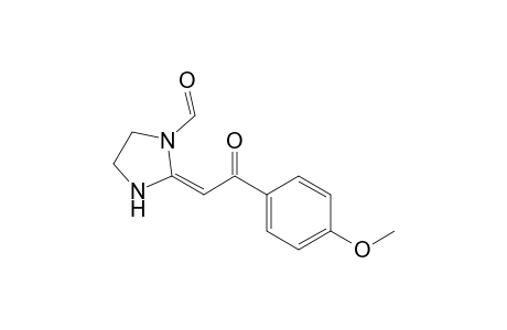 2-(4-Methoxyphenoylmethylene)-1-formylimidazolidine